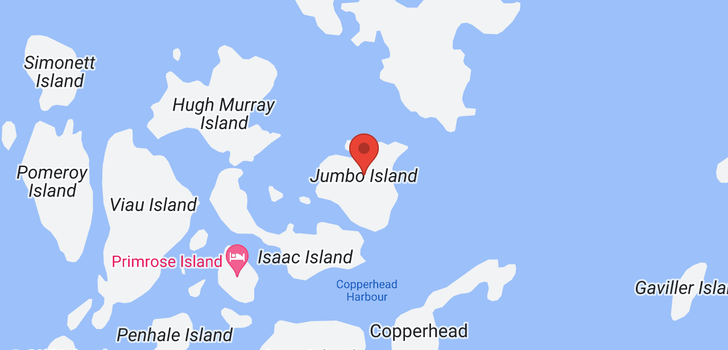 map of 1 B-328 Jumbo Island